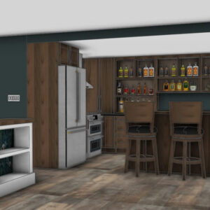 Kitchen Perspective 2