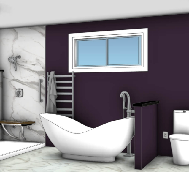 Primary Bath Perspective 2