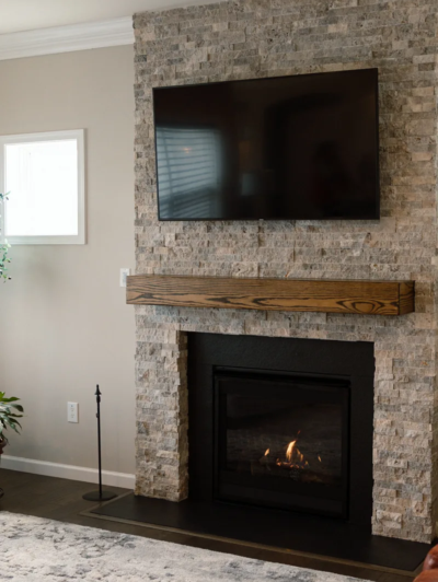 Thorton Fireplace and Bar - Inch by Inch Construction